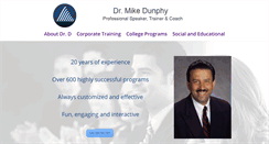 Desktop Screenshot of mikedunphy.com